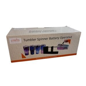 Battery Tumbler Turner Epoxy Cup Spinner DIY Glitter Cup Turner Craft Tool